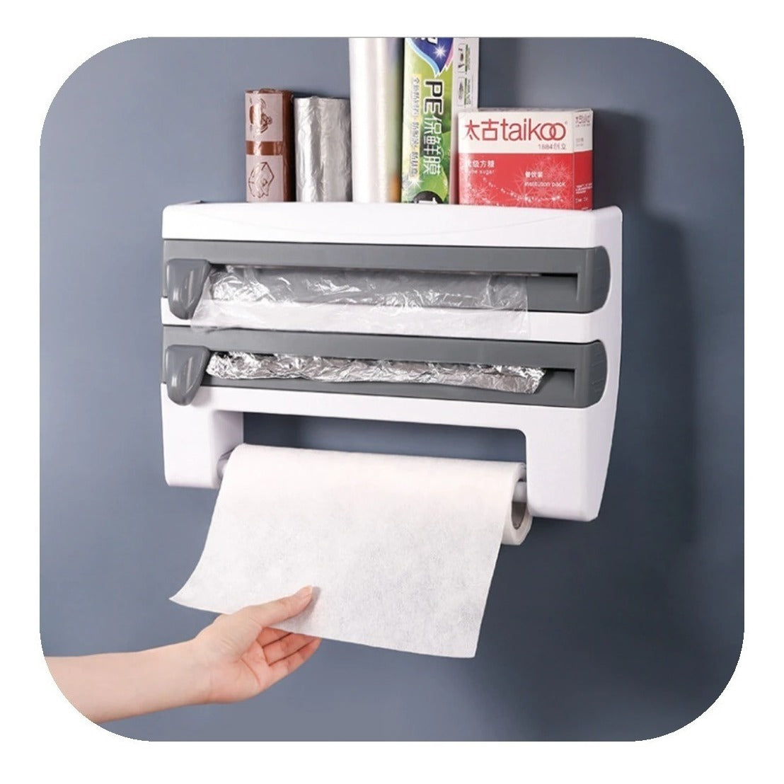 Dispensador Papel de Cocina MULTI-USO