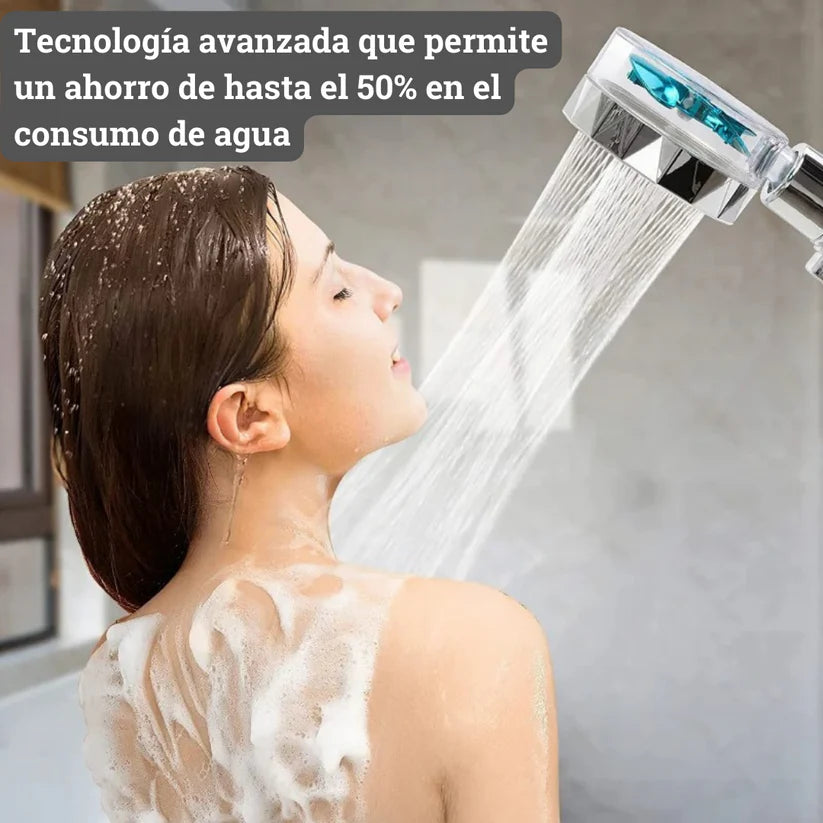 Ducha Hélice de Turbina con Alta Presión