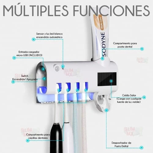 Soporte Esterilizador de Cepillos🪥