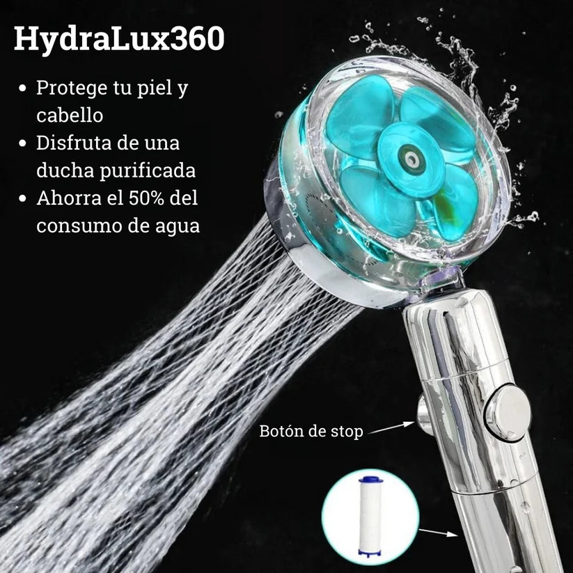 Ducha Hélice de Turbina con Alta Presión