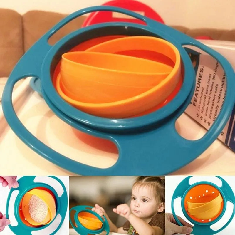 Plato Antivuelco Giratorio Bebé 360°