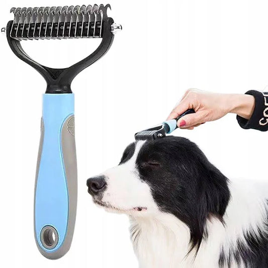 Cepillo Deslanador Metálico para Mascotas
