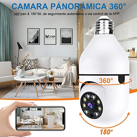 camara tipo ampolleta